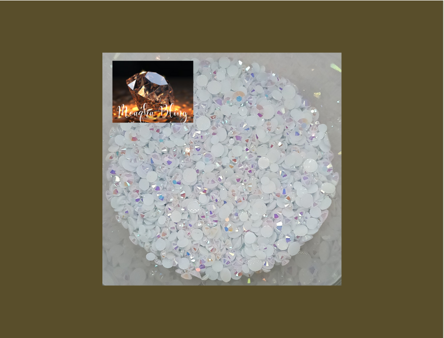 *CLEARANCE* Resin Jelly Ab Mix Size 3-5mm