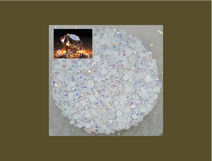 *CLEARANCE* Resin Jelly Ab Mix Size 3-5mm