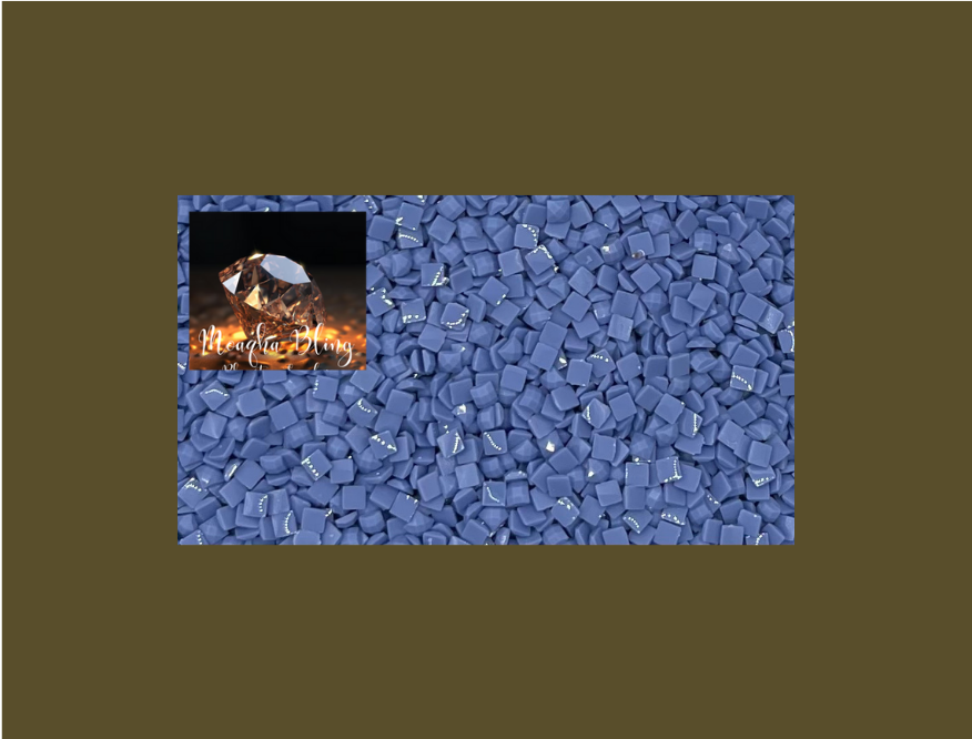 Pixel Drip - Diamond Painting Squares - BLUE