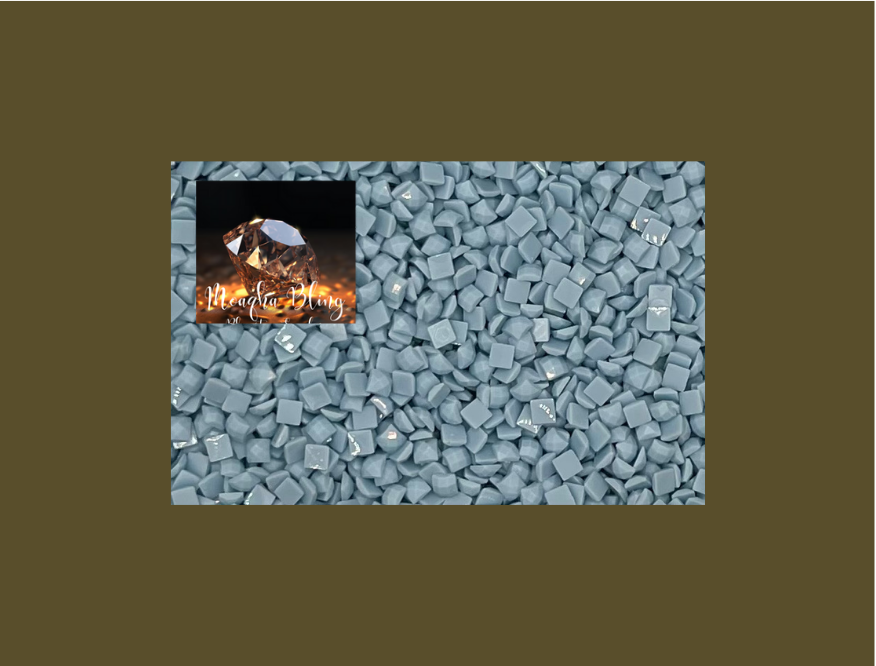 Pixel Drip - Diamond Painting Squares - BLUE
