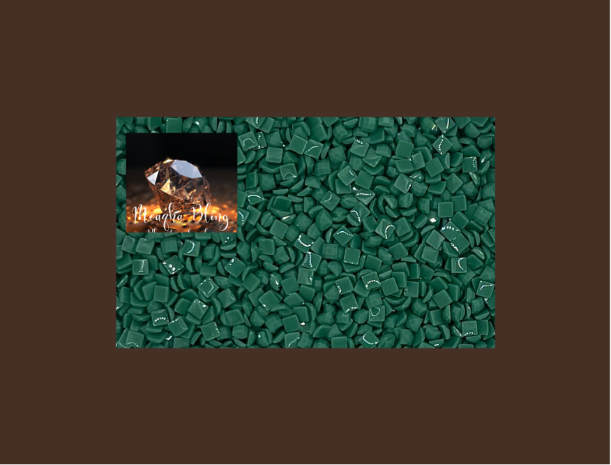 Pixel Drip - Diamond Painting Squares - GREEN