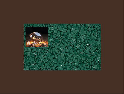 Pixel Drip - Diamond Painting Squares - GREEN
