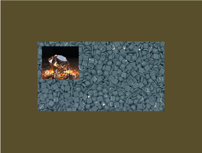 Pixel Drip - Diamond Painting Squares - BLACK / GRAY / WHITE