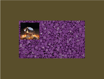 Pixel Drip - Diamond Painting Squares - PURPLE