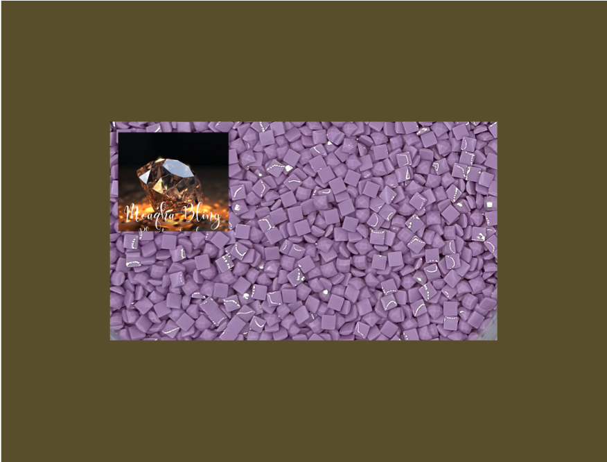 Pixel Drip - Diamond Painting Squares - PURPLE