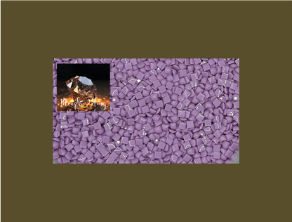 Pixel Drip - Diamond Painting Squares - PURPLE