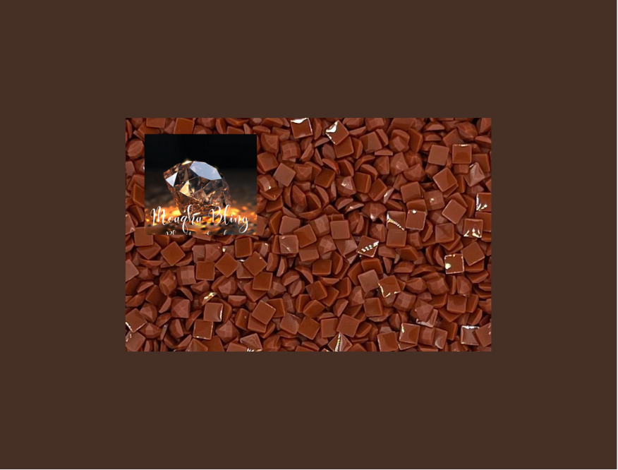 Pixel Drip - Diamond Painting Squares - BROWN