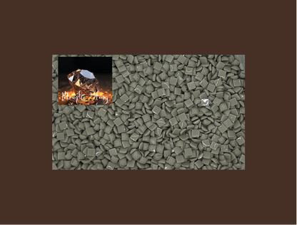 Pixel Drip - Diamond Painting Squares - BROWN