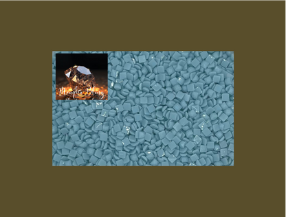 Pixel Drip - Diamond Painting Squares - BLUE