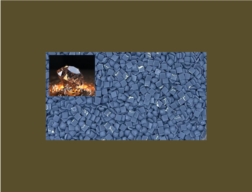 Pixel Drip - Diamond Painting Squares - BLUE