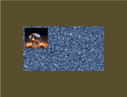 Pixel Drip - Diamond Painting Squares - BLUE