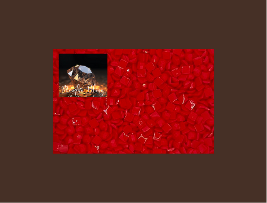 Pixel Drip - Diamond Painting Squares - ORANGE