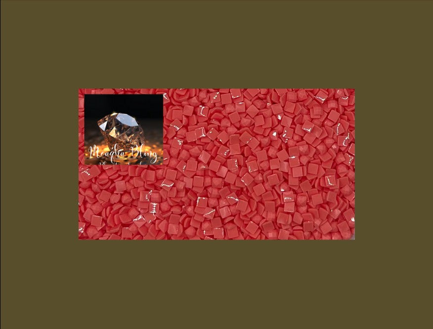 Pixel Drip - Diamond Painting Squares - ORANGE