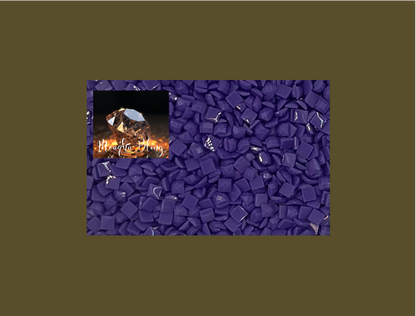 Pixel Drip - Diamond Painting Squares - BLUE