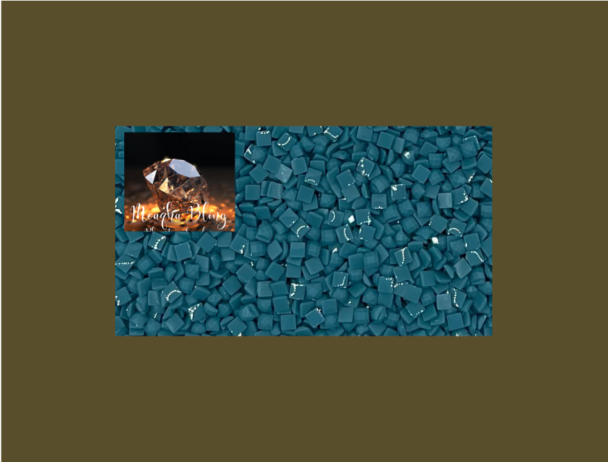 Pixel Drip - Diamond Painting Squares - BLUE