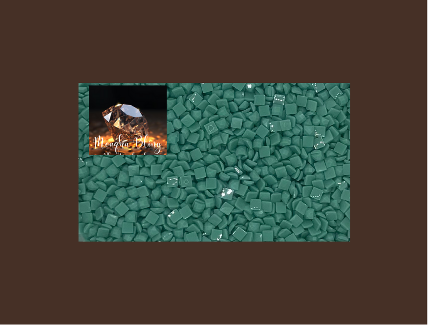 Pixel Drip - Diamond Painting Squares - GREEN