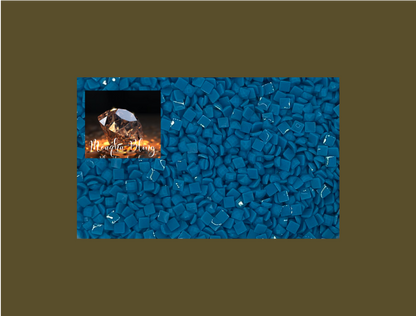 Pixel Drip - Diamond Painting Squares - BLUE