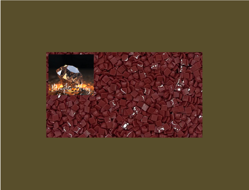 Pixel Drip - Diamond Painting Squares - RED