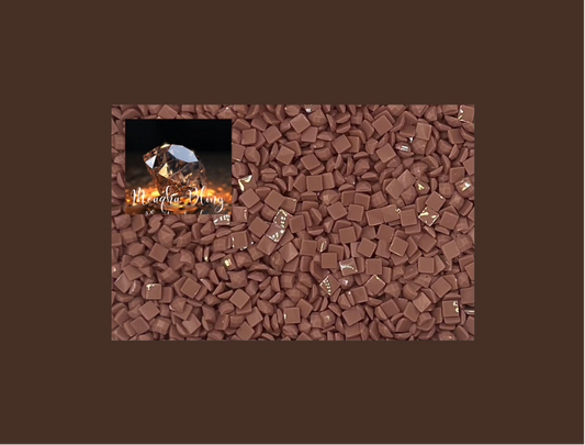 Pixel Drip - Diamond Painting Squares - BROWN