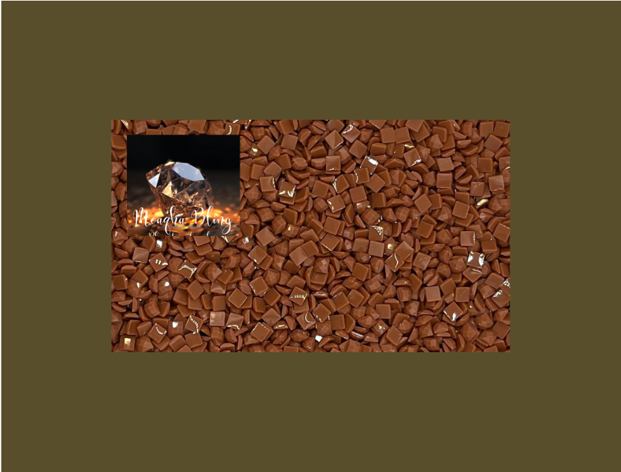 Pixel Drip - Diamond Painting Squares - BROWN