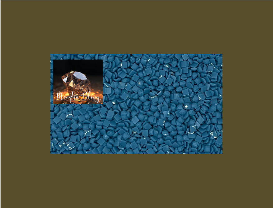 Pixel Drip - Diamond Painting Squares - BLUE