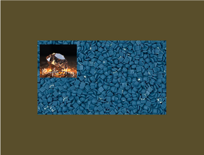 Pixel Drip - Diamond Painting Squares - BLUE