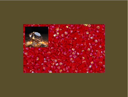 Pixel Drip - Diamond Painting Squares - RED