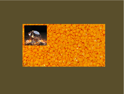 Pixel Drip - Diamond Painting Squares - GOLD / YELLOW