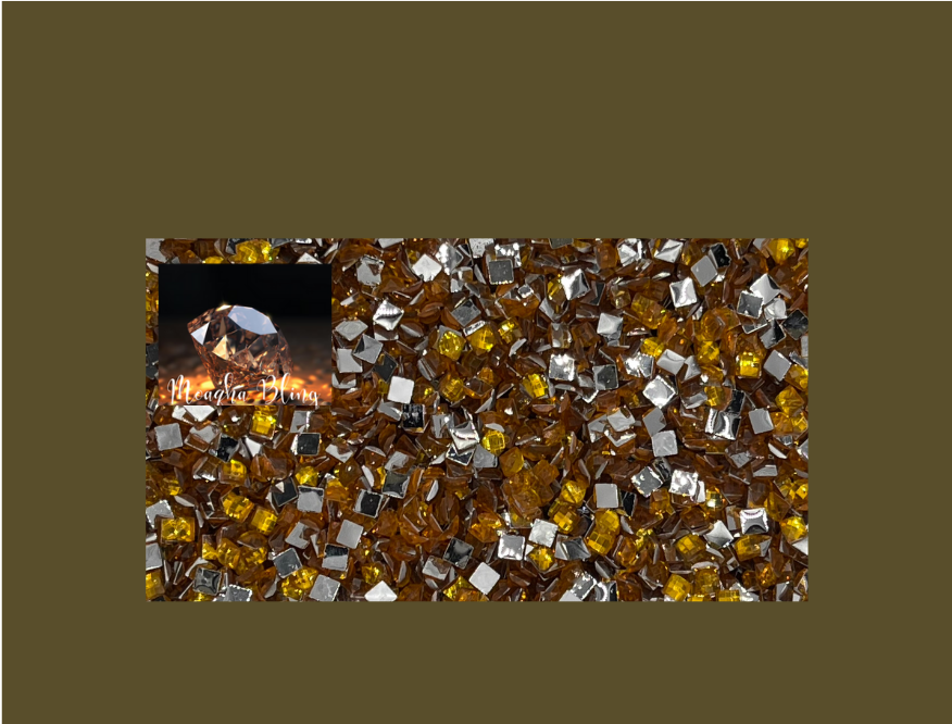 Pixel Drip Crystal - Diamond Painting Squares