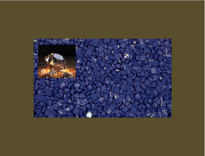 Pixel Drip - Diamond Painting Squares - BLUE