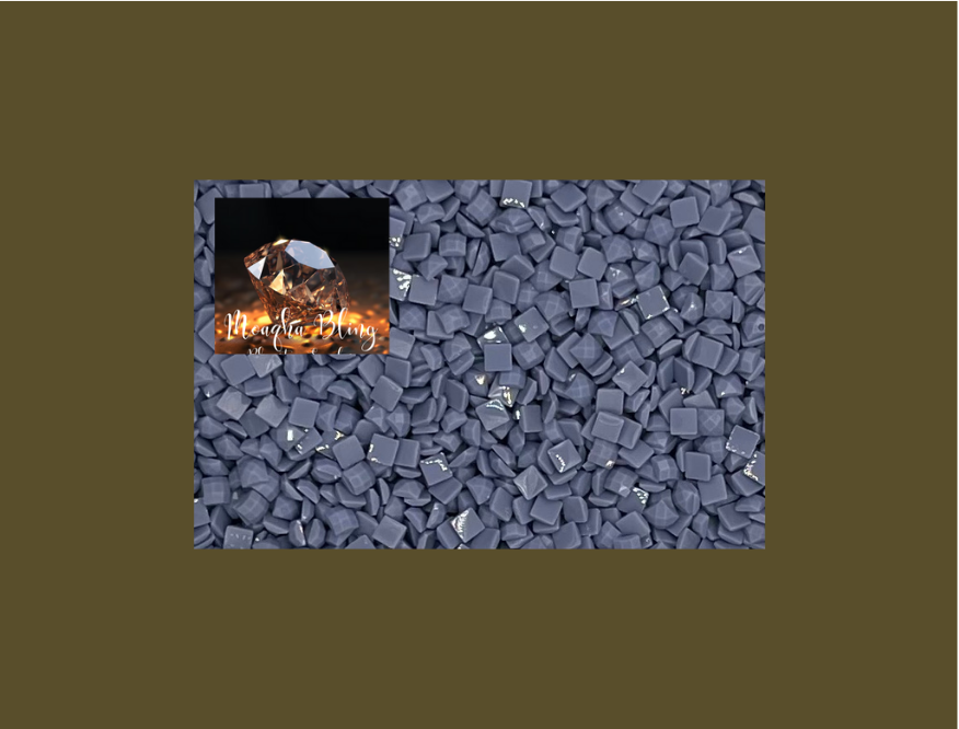 Pixel Drip - Diamond Painting Squares - BLUE