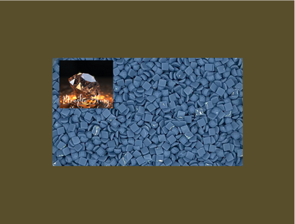 Pixel Drip - Diamond Painting Squares - BLUE