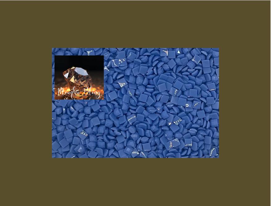 Pixel Drip - Diamond Painting Squares - BLUE