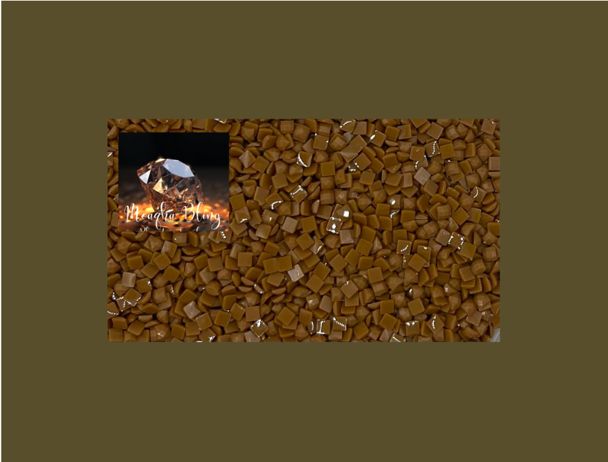 Pixel Drip - Diamond Painting Squares - GOLD / YELLOW