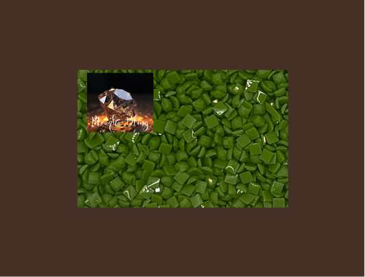 Pixel Drip - Diamond Painting Squares - GREEN