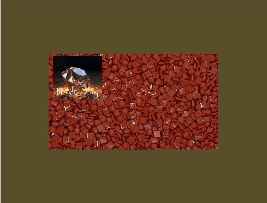 Pixel Drip - Diamond Painting Squares - RED