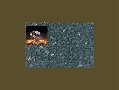 Pixel Drip - Diamond Painting Squares - BLACK / GRAY / WHITE