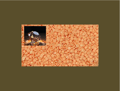 Pixel Drip - Diamond Painting Squares - ORANGE