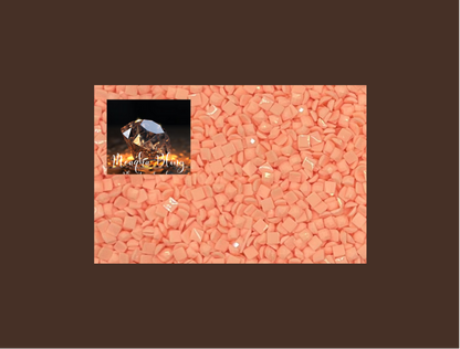 Pixel Drip - Diamond Painting Squares - ORANGE