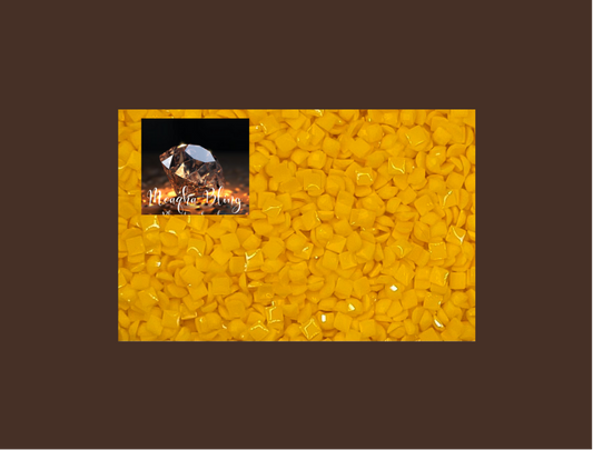 Pixel Drip - Diamond Painting Squares - GOLD / YELLOW